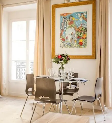 De Charm Distinctif Sejour Elegant Dans Le Marais Branche Lägenhet